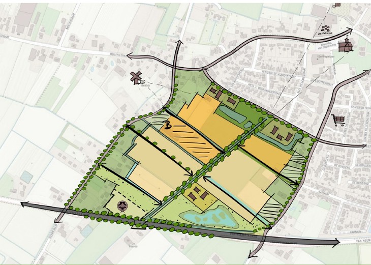 Structuurmodel Winssen Zuid Met Legenda