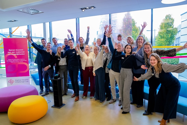 Regio Deal Groepsfoto Partners Lancering Digital Health Challenge Lab