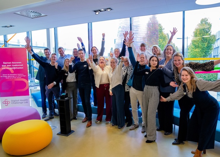 Regio Deal Groepsfoto Partners Lancering Digital Health Challenge Lab