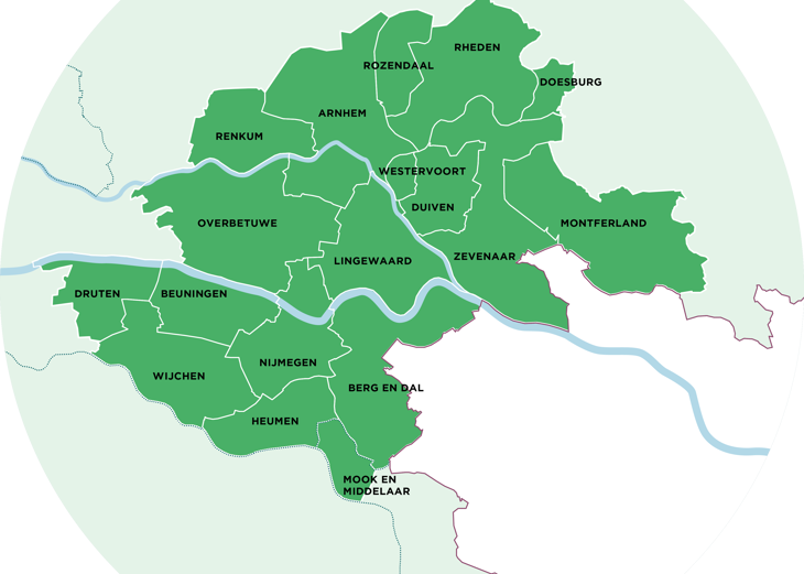 Kaart Regio 2022 Vrijstaand