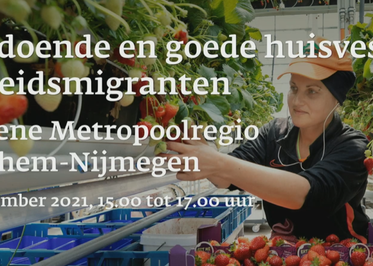 Online Congres Huisvesting Arbeidsmigranten