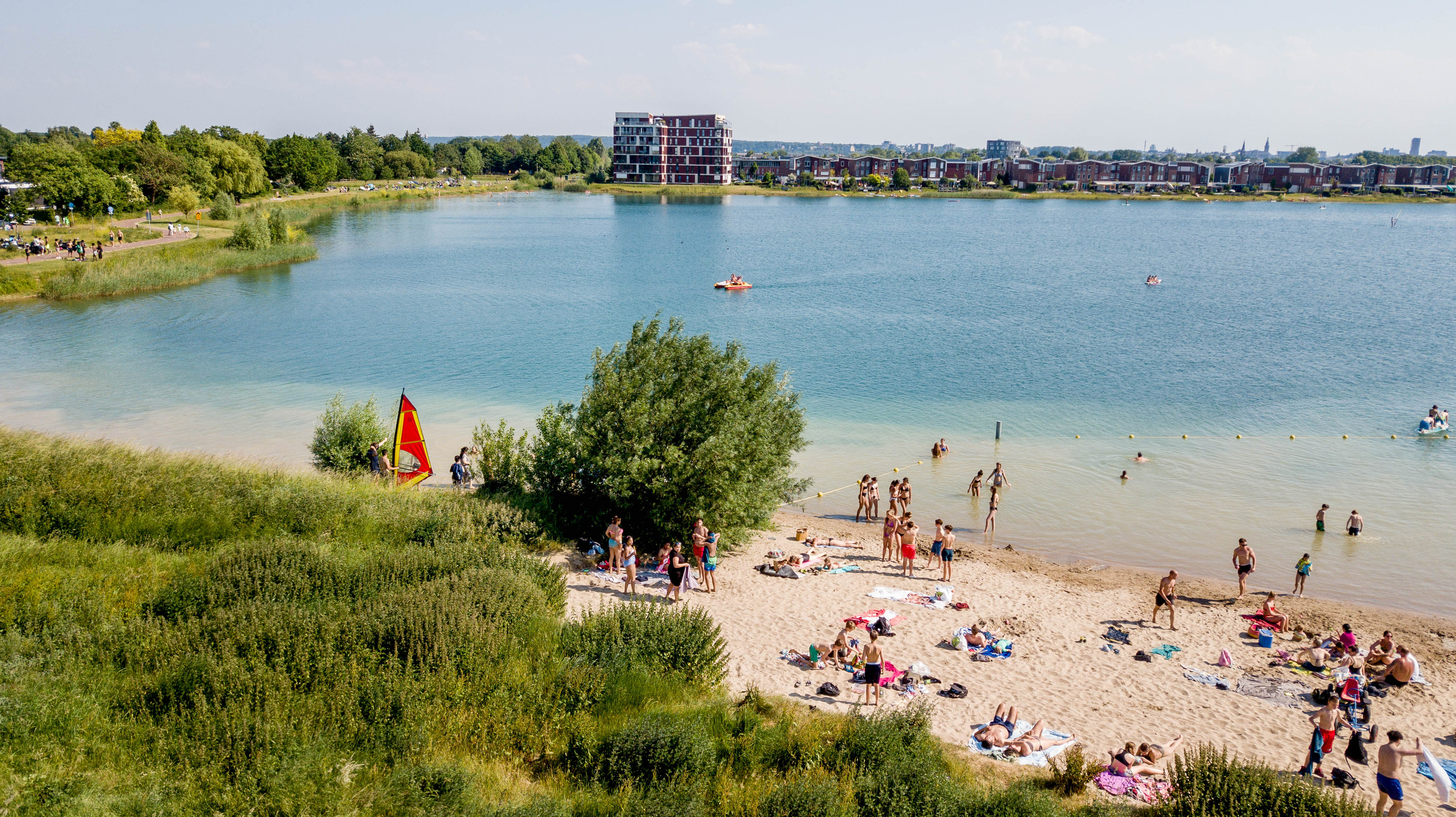 8. Augustus. Ruimte Voor Recreatie. Strandmoeke Nijmegen 19